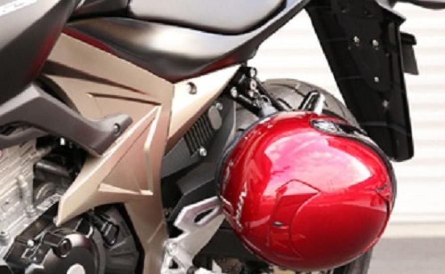 Kijima Motorcycle Parts Helmet Lock Holder Steel Anti-Theft GSX-S125/GSX-R125 303-1591