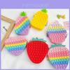 Cute Large Silicone Fruit Shoulder Bag For Kids With Fun Cartoon Design And Bright Colors