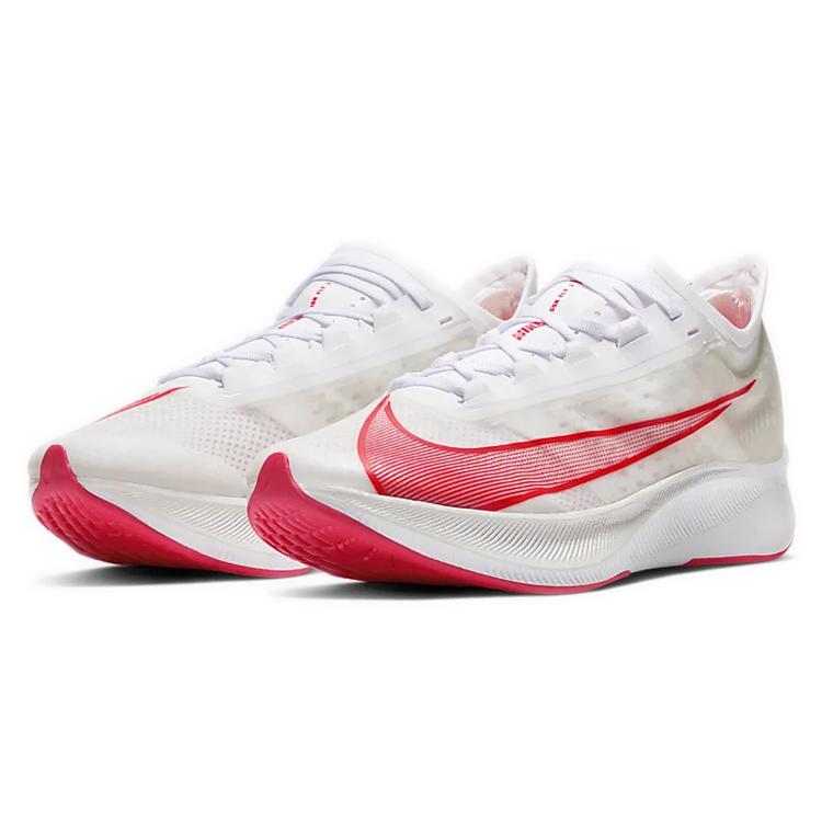 Nike Zoom Fly 3 White Laser Crimson AT8240-101