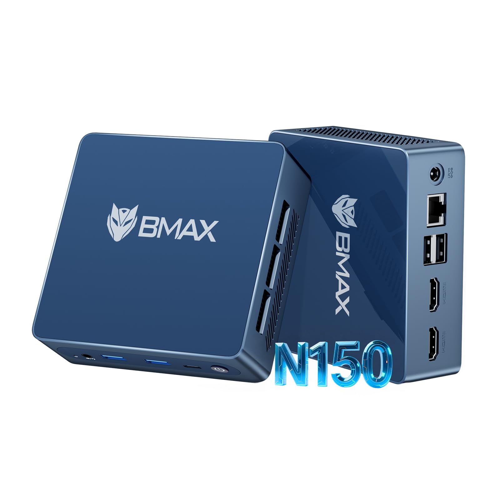 

Bmax Mini Оснащений новітнім 13-м поколінням Intel N150 4 до 16 ГБ DDR4 512 ГБ SSD SSD NVMe Windows 11 WIFI 6 Вт Автоматичне охолодження LAN Тихий Подвійний