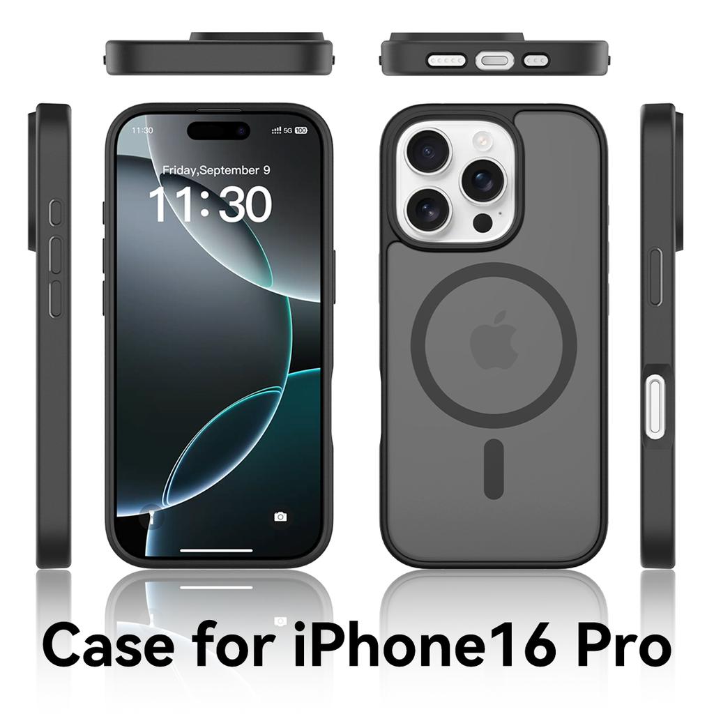 Custodia Magnetica Opaca Per Per Iphone 17E 16E 17 Air 16 Pro Max 1 Plus 14 13 Mini 12 11 16Pro Mag Safe Cover per Telefono Accessori