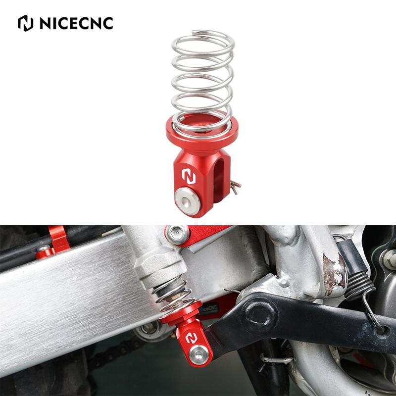 NICECNC For Honda XR650L XR 650L 1993-2025 Motorcycle Aluminum Rear Brake Return Spring Kit For Honda XR600R XR 600R 1993-2000