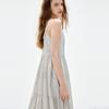 ELLE 2026 Summer Embroidered A-Line Maxi Dress