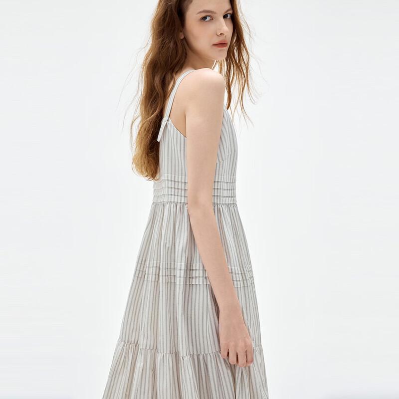 ELLE 2026 Summer Embroidered A-Line Maxi Dress