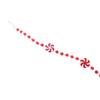 Acrylic Christmas Peppermint Bead String Lollipop Wreath Candy Pendant  Kids