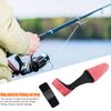 1-3pc Fishing Rod Tie Tip Cover High Elasticity Tape Protective Sleeve Fishing Rod Pole Protector Case Fishing Tackle Accessorie
