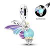 Fits Genuine Copper Charm Bead Luminous Firefly Charm For Women Beautiful DoItYourself Birthday Jewellery Gift