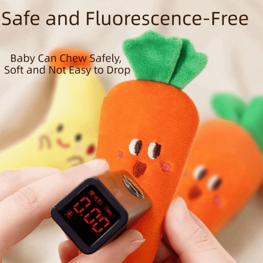 Anti-Startle Cartoon Plush Fruit Doll Cute Plush Sleep Soothing Doll  Toddler Play