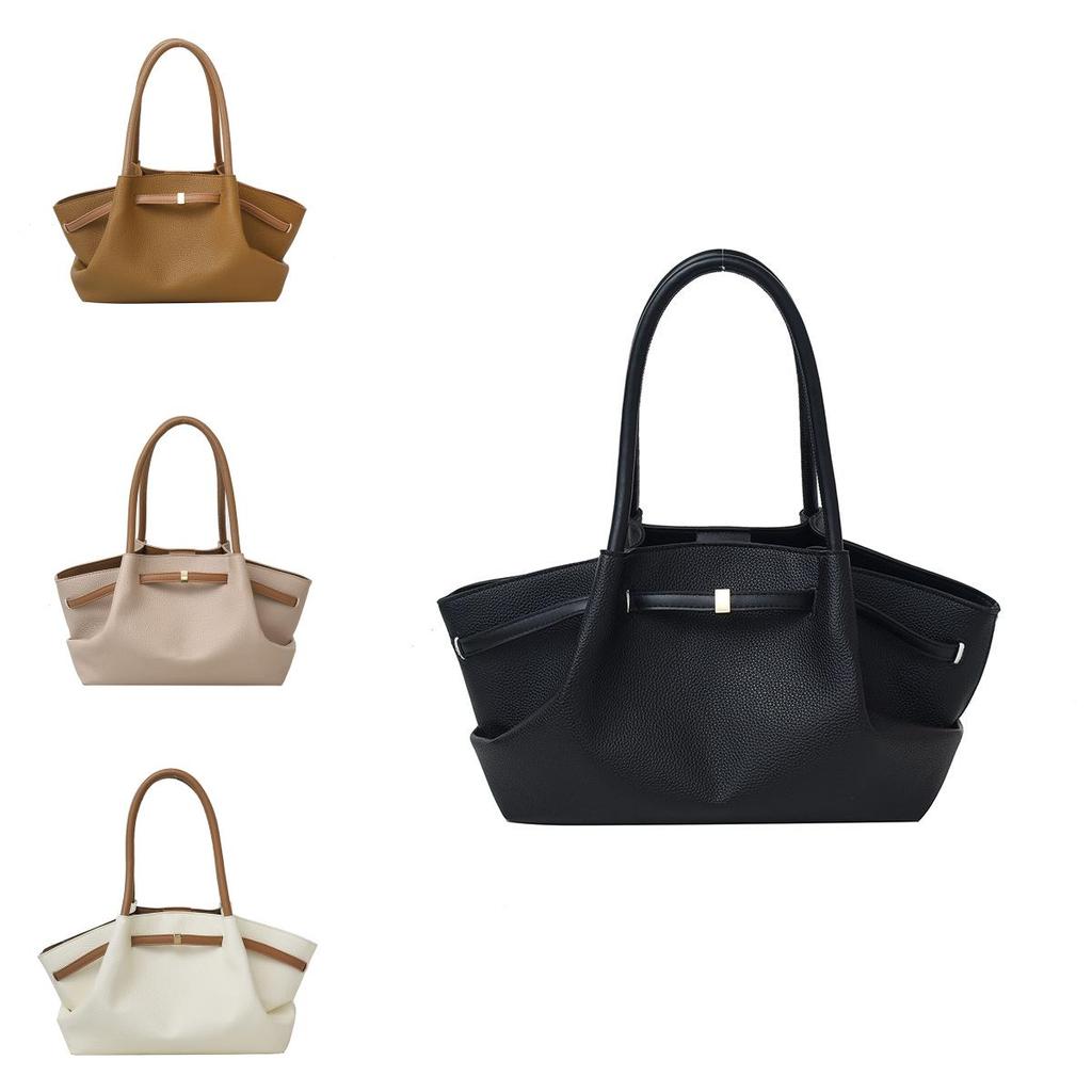 Pu-Tasche für Damen mit minimalistischem Design, große Kapazität, Sommer-Freizeit-Handtasche für den täglichen Gebrauch