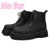 Fashion 2025 New Lace Up Motorcycle Boots Casual Shoes British Style Side Zipper Botas  High Quality Winter Plush Mens Business Boots