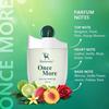 Ramsons - ONCE MORE Eau De Parfum | 100 ML |For Men | TN - Bergamot, Peach| MN - Mimosa, Vanilla Flower| BN - Leather, Vanilla, Musk