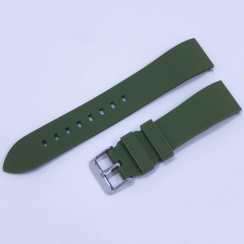 Silicone Watch Sports Band 20mm Quick Release Men Women Fitness Accessories