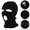 Motorcycle Windproof Full Face Knit Hats Custom SkiMask Men Warm Wool Balaclava Embroidery Winter Hats Knitted 3 Holes Ski Mask