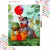 Disney 5D Diamond Painting Set DIY Winnie the Pooh Diamond Art Decorative Painting Home Decor
