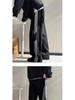 Men's Wide-Leg Striped Casual Pants - New Autumn/Winter 2025 Trend, Plus Velvet, Loose Fit