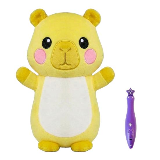 Glow in The Dark Stuffed Animal Toy with Light Pen Luminous Fox Rabbit Bear