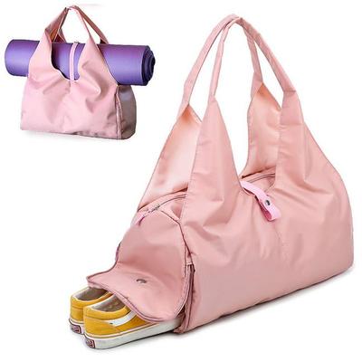 Männer Frauen Gym Taschen Nylon Fitness Reise Schulter Tasche Outdoor Sport Yoga Matte Lagerung Taschen Handtaschen