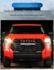 LED Daytime Running Turn Signal Fog Lights for 2022-2025 Toyota Tundra Front Bumper