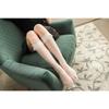 Summer New Product Thin Transparent Medium Tube Lace Calf Socks Jk Black and White Stockings Women