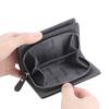 Men Pu Genuine Leather Short Wallet With Zipper Coin Pocket Vintage Big Capacity Male Short Money Purse Card Mount New