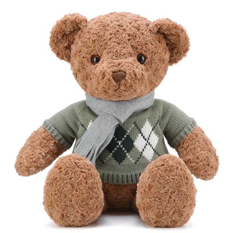 Bear Plush Toy Doll Hug Bear Pillow Send Girl Birthday Gift To Accompany Sleeping Doll