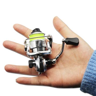 Mini mulinetă compactă de pescuit Stabilitatea aruncării 4.3:1 raport de viteză de pescuit