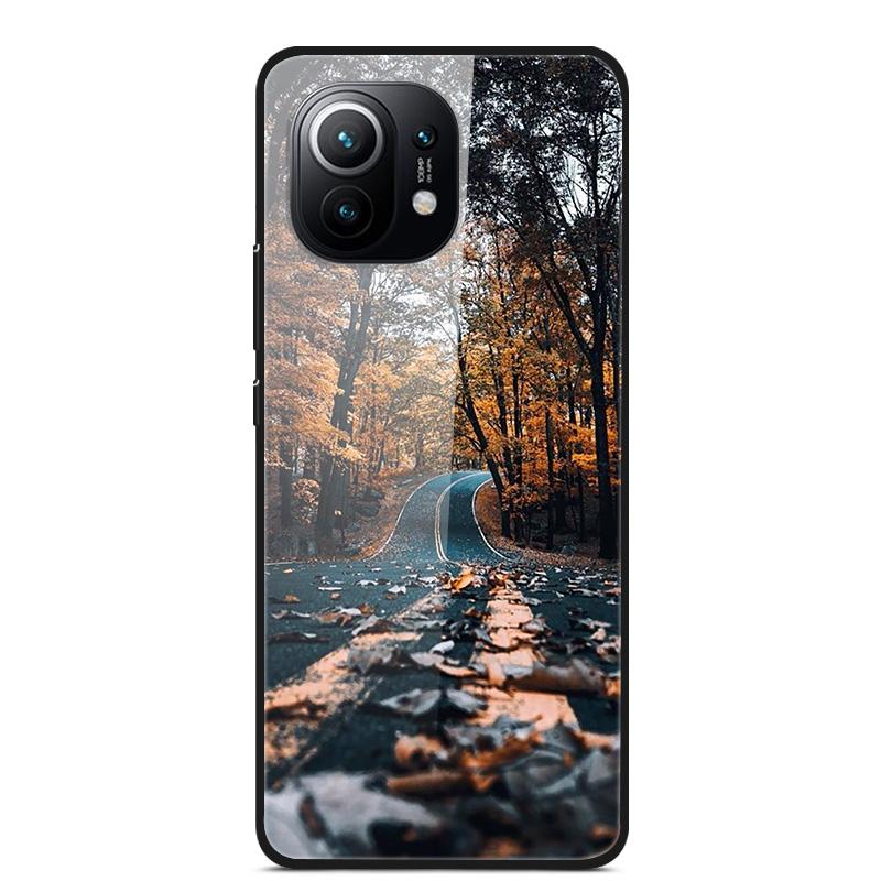 Luxury Cover Case for Xiaomi mi 11 Tempered Glass Cover for Xiaomi mi 11 Lite 5G NE Phone Case for Xiaomi Mi 11 mi11 Lite Coque