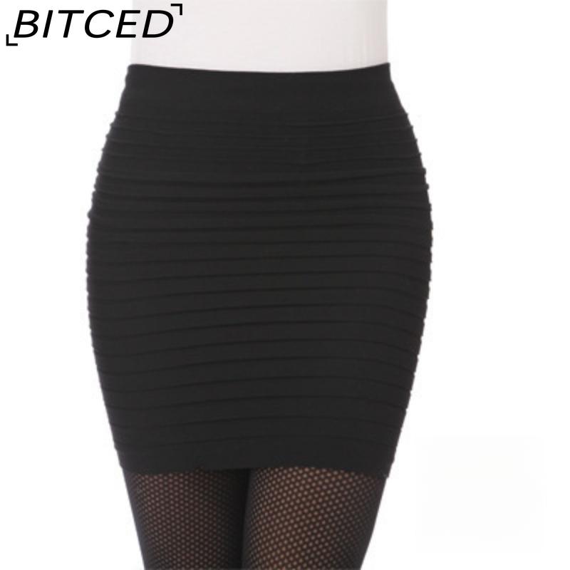 BITCED Women's Fashion Casual Solid Color Print Summer Spring Skirt Trousers&Pants