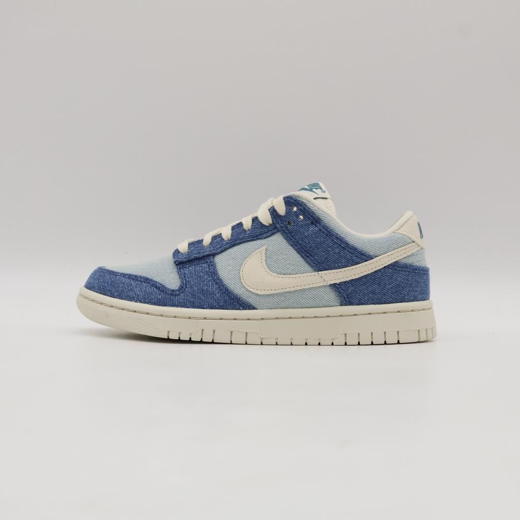 IH5073-006 Nike Women's Dunk Low Smokey Blue Denim Turquoise (Women's)