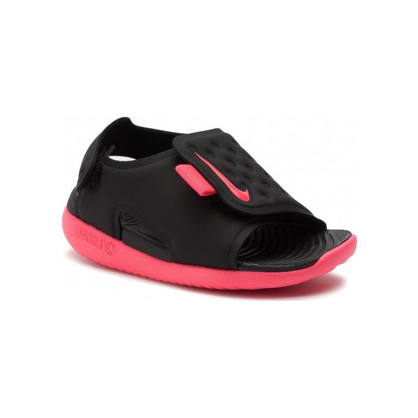 Nike Sunray Adjust 5 Low top Toddler Shoes Black Pink Infant And Toddler AJ9077-002