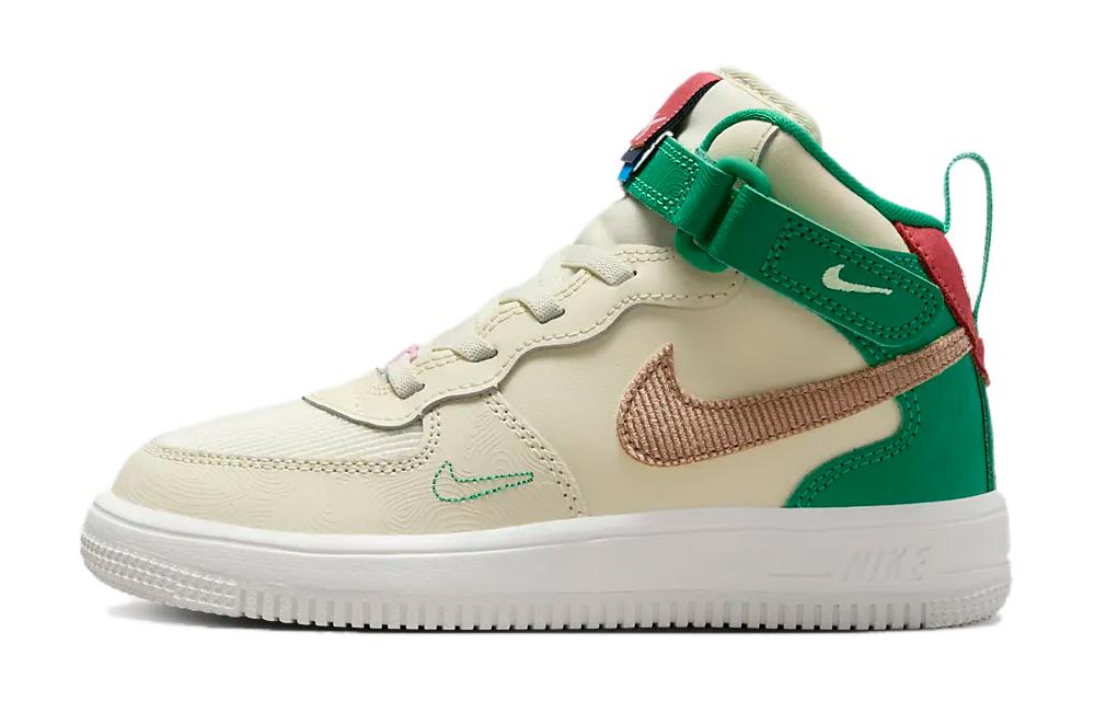 

Nike Force 1 Mid EasyOn SE PS Coconut Milk Stadium Green FQ3694-100 25