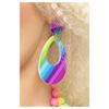 Smiffys Womens/Ladies Teardrop Costume Earring