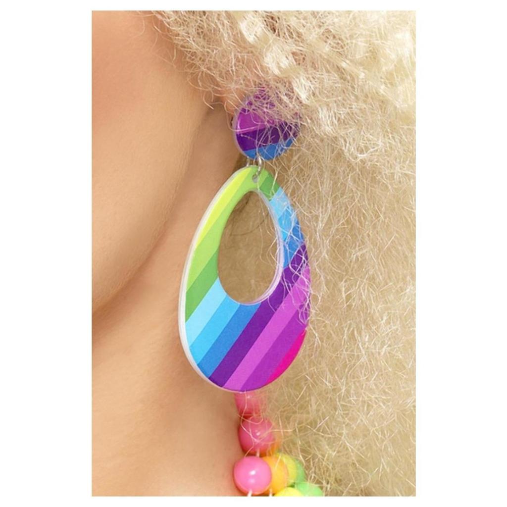 Smiffys Womens/Ladies Teardrop Costume Earring