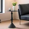 Nordic Iron Coffee Tables Mobile Assembly Sofa Side Table Living Room Coffee Table Furniture Balcony Corner Table Decoration