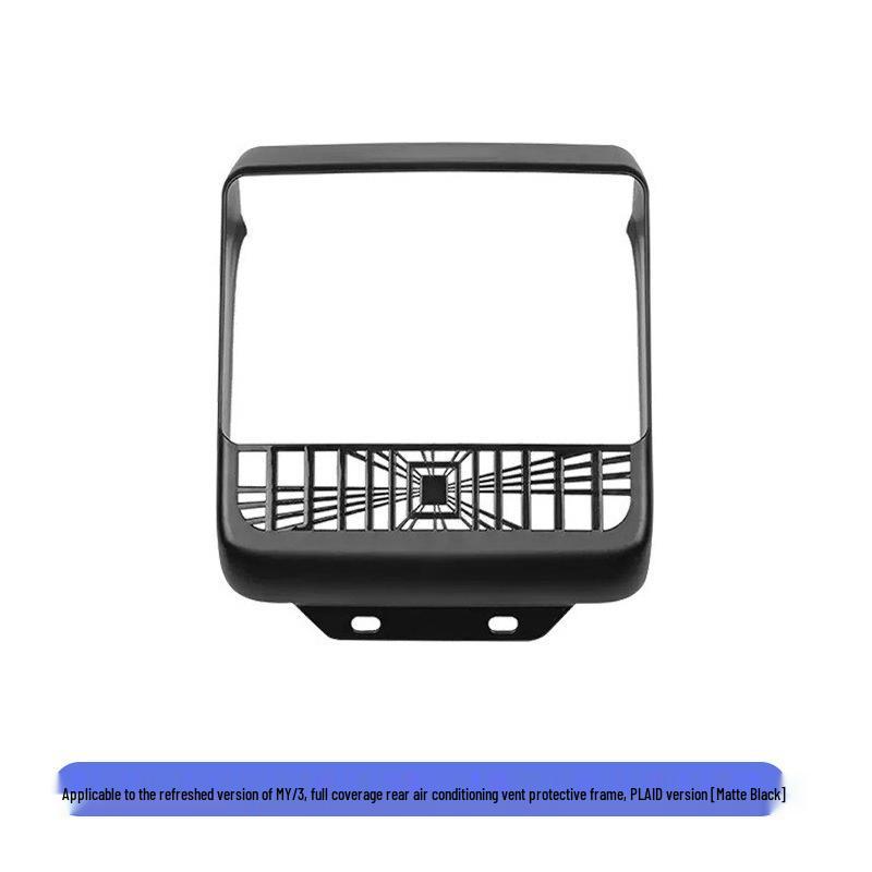 Rear Air Conditioning Vent Cover for Tesla Model Y/3/YL - Interior Decorative Accessory