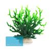 1 ks podmořské umělé falešné korálové vodní rostliny krajinářské ozdoby na akvárium
