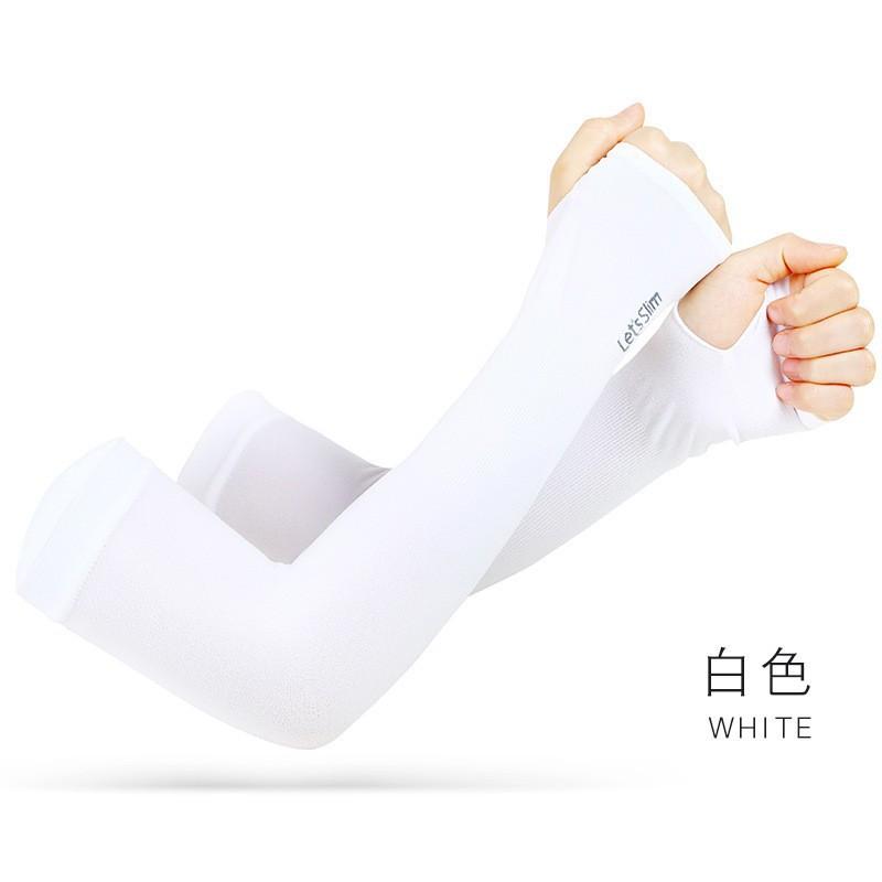 Ice Sleeves Men's Women's Summer Arm Guards Summer Ice Silk Sunscreen Sleeves Gloves Outdoor Ice Sleeves