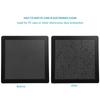 120mm Fan Dust Filter Mesh 4.72inch Magnetic Frame PVC PC Computer Case Fan Dust Mesh Cover Grills Black 5-Pack