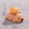 Micro Landscape Cute New Year Fortune Capybara Capibara Figure Decoration Desktop Car Accessories