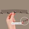 Frauen Haarband Blume Faux Perle Knopf Schmetterlinge Dekor Haar Hoop Sichtbar Metall Mesh Stirnband Elastische Haar Zubehör