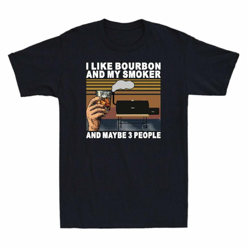 Bourbon 3 Adult My Vintage And T Like People Smoker Maybe And Unisexs Tee I Shirt S