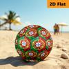 Vibrant Portuguese Heritage Soccer Ball Suitable for Both Training and Competition Outdoor Sports High Elasticity Very Elastic Training Football
