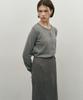 Make A Toast Two-Way Layered Wrap Skirt Grey Mbefsk002Gr