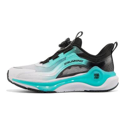 Lingyun Stubborn Bounce Technology Non-Slip Wear-Resistant Lightweight Low-Top Kids Running Shoes Kids Running Shoes White Blue 312335571-6
