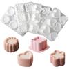 6/15/18 Cavity Mousse Cake Mould Flower Heart Square Round Kitchen Tools  For DIY Baking