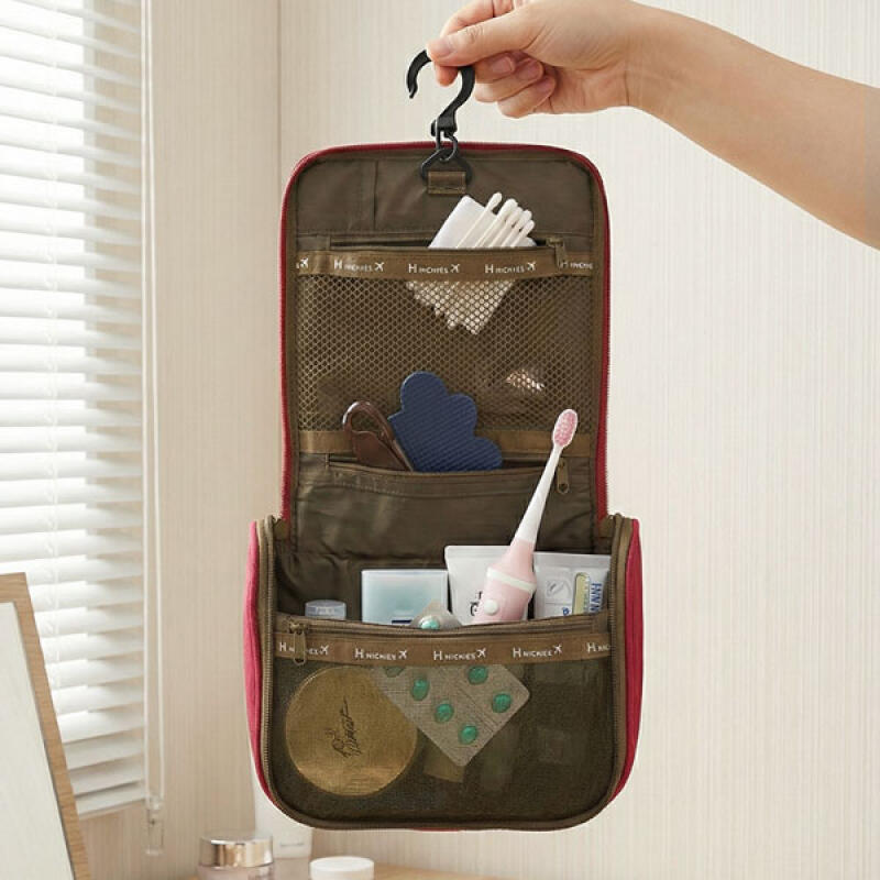 

Travel Cosmetics Toiletries Waterproof Hanging Pouch