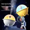 Creative Cartoon Pet Humidifier: USB-Powered Space Ball with Seven-Color Light for Bedroom.