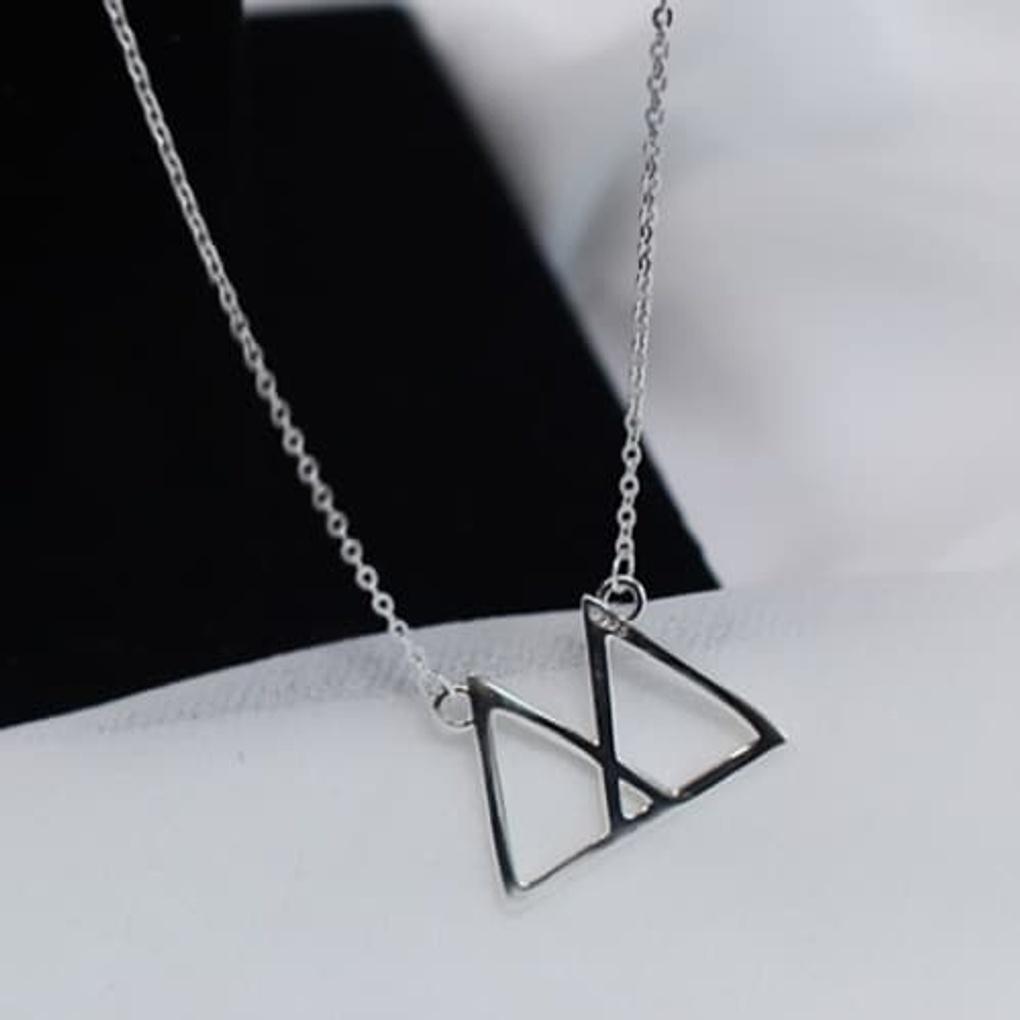 

925 Silver Necklace Chain Layered Daily to Mountain Silver