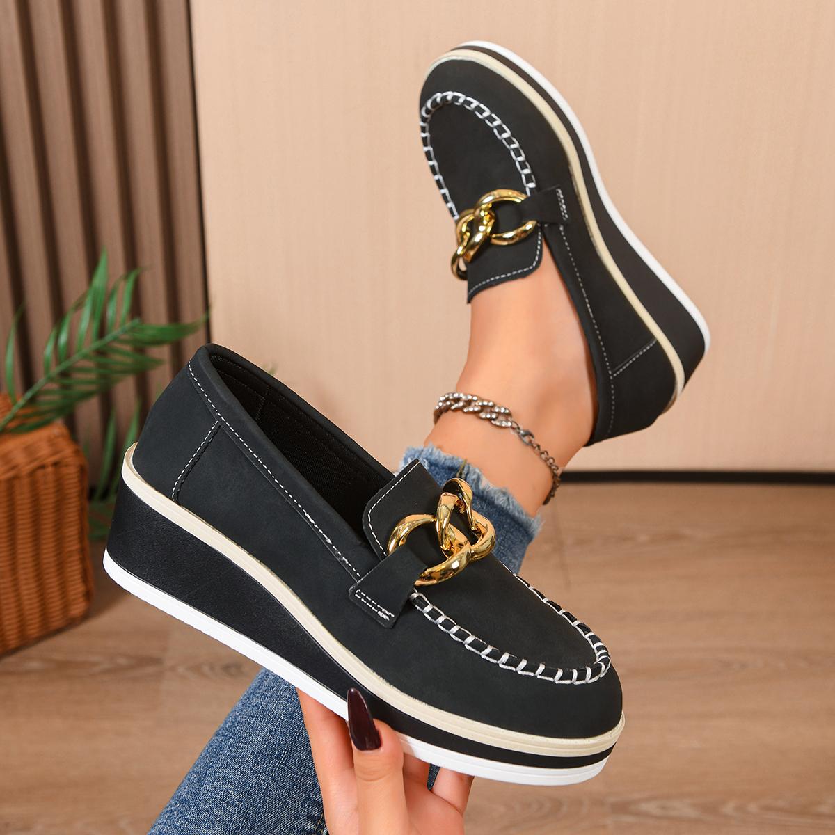 

New Women Loafers Comfortable Slip-on Women Flat Shoes Low-top Casual Sneakers Women Fashion Round-toed Vulcanized Shoes 36