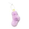 Car Key Accessory Plush Twist Knot Bag Charm, Fuzzy Keychain Pendant, Backpacks Hanging Decoration for Backpacks, Handbags, Purse, Keys Small